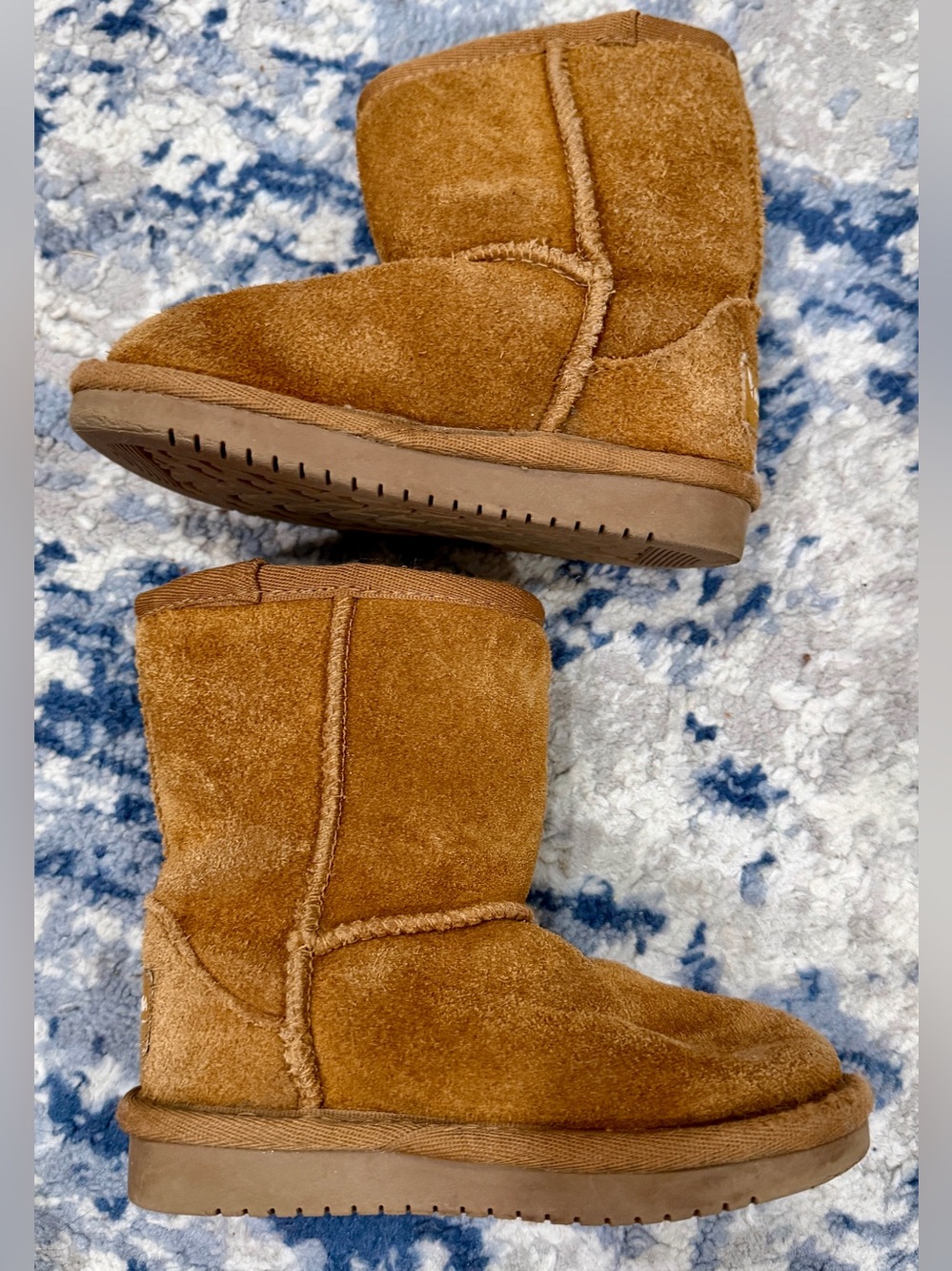 Koolaburra Kids Suede Boot - Chestnut